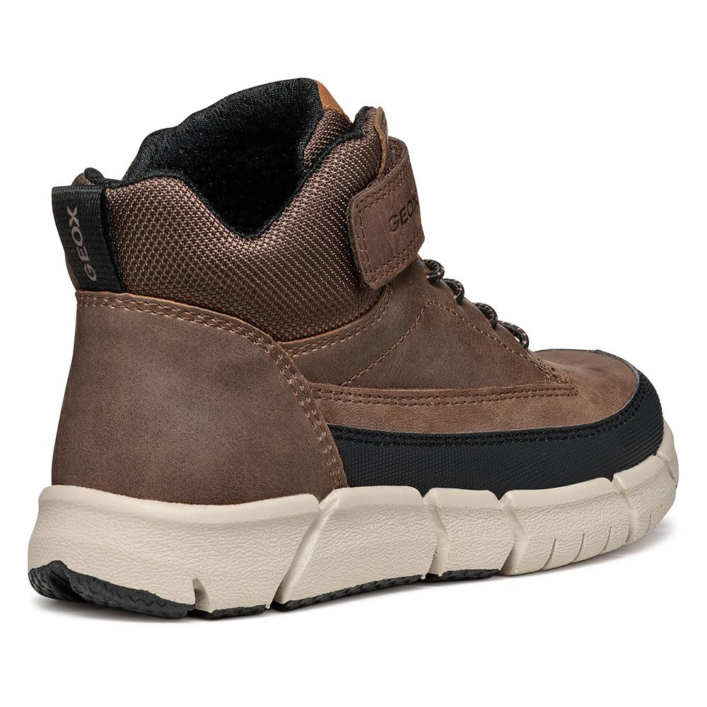 Geox - J FLEXYPER BOY A, Botín, DK BROWN,