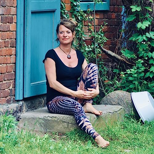 PANASIAM Leggings batik2, TD11 Brown Tones, L