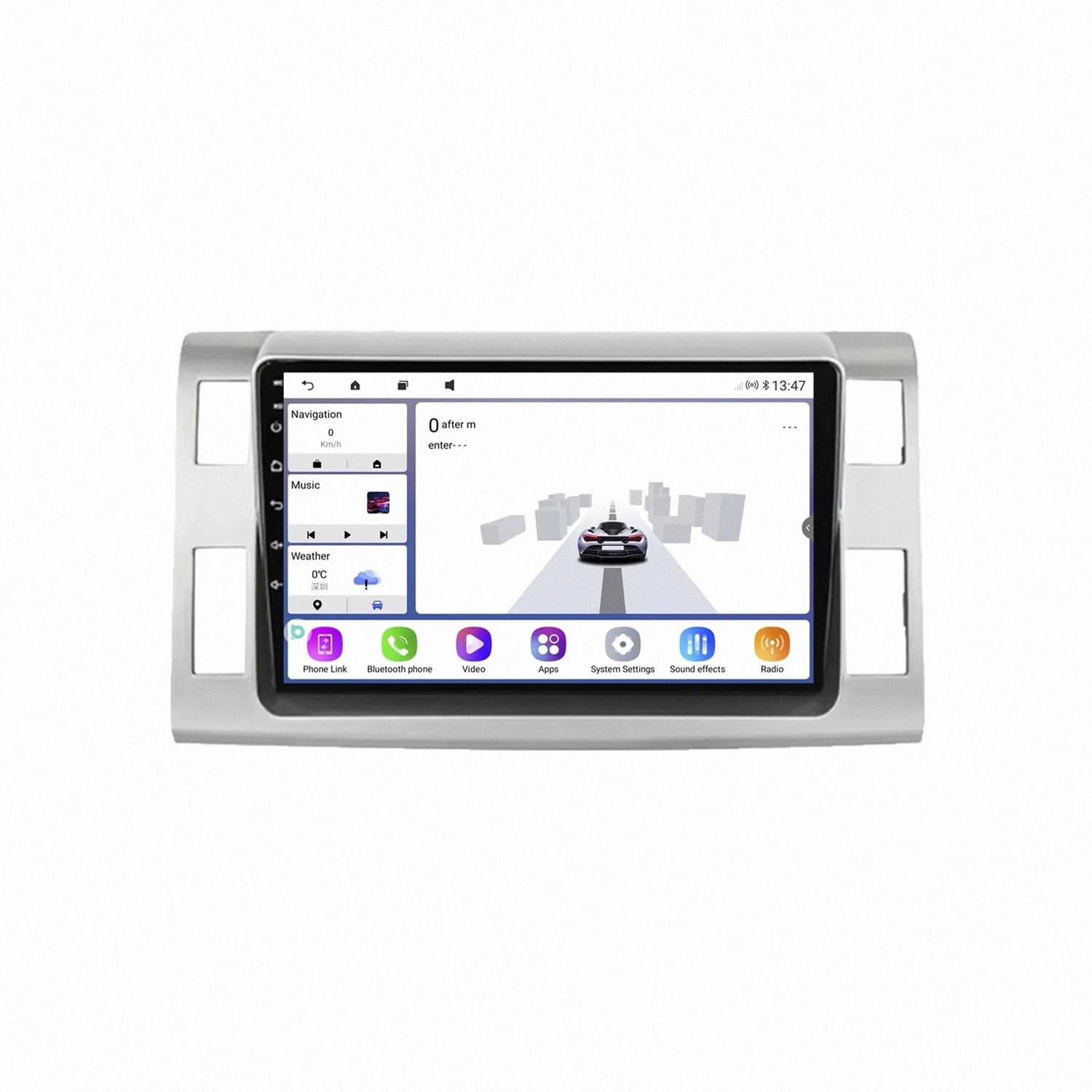 Solución GPS y Android Auto para radio de Toyota Previa 8