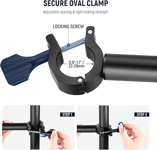 Miniatura 3 de NEEWER DS001 Brazo de montaje de cámara superior de mesa 11.8-20 pulgadas11.8-20.1 in brazo de extensión telescópica para soporte de mesa con