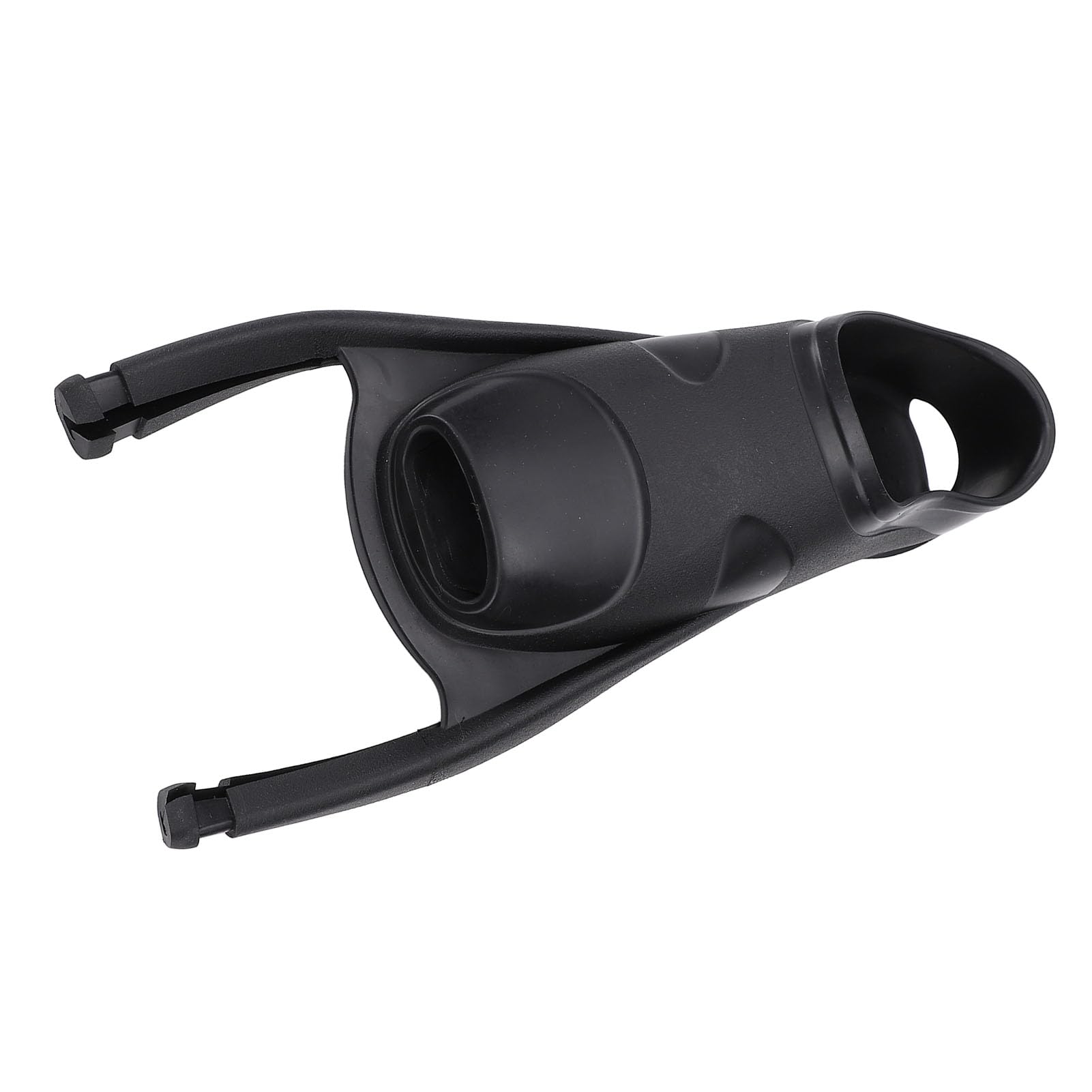 Aleta de buceo con bolsillo para pies, TPR Longblade, aleta de buceo de ala larga, bolsillo para pies para equipo de natación, color negro