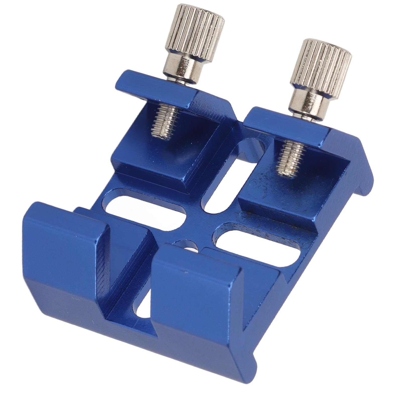 Universelle Schwalbenschwanzbasis für Sucherfernrohre, Ideale Sucherfernrohr-Montagehalterung für Optische Teleskope für die Installation von Optischen Sucherfernrohren (Blue)