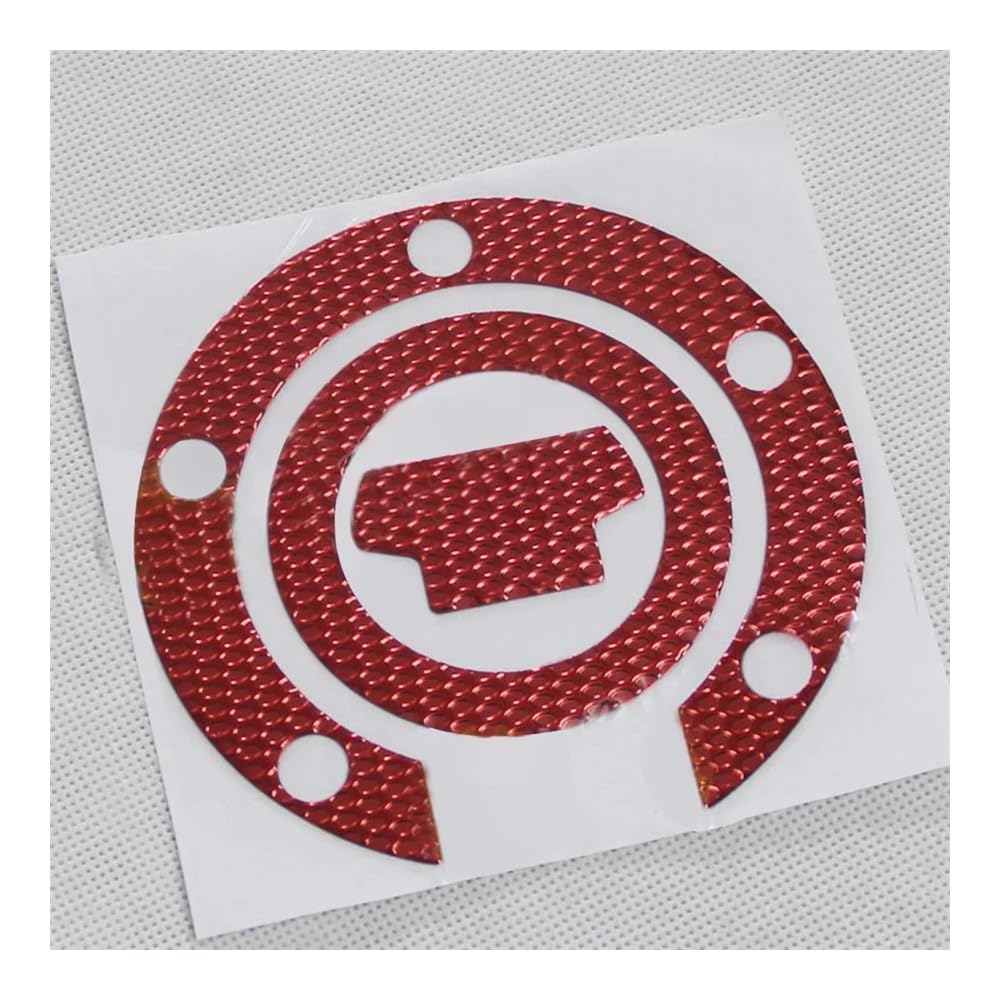 Autocollant De Protection Pour Bouchon De Réservoir Moto – Compatible Yamaha YZF R1, R6, FZ… – Anti-Rayures – Caoutchouc Durable – Noir/Rouge/Argent