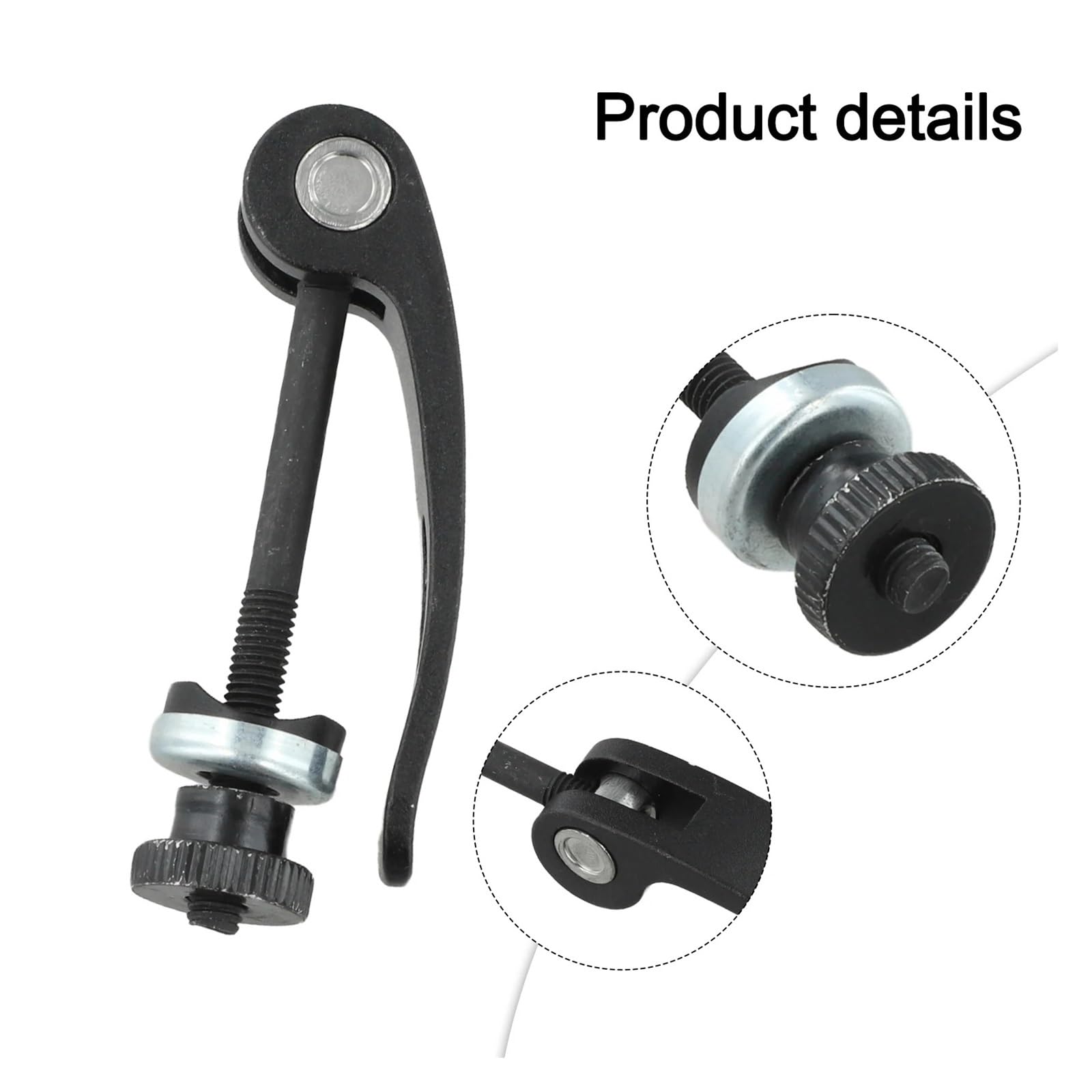 Vite a sgancio rapido per morsetto sedile 5 Pezzi M5x32/45/60mm Reggisella For Mountain Bike In Lega Di Alluminio Con Vite A Sgancio Rapido Morsetto(M5X60mm)