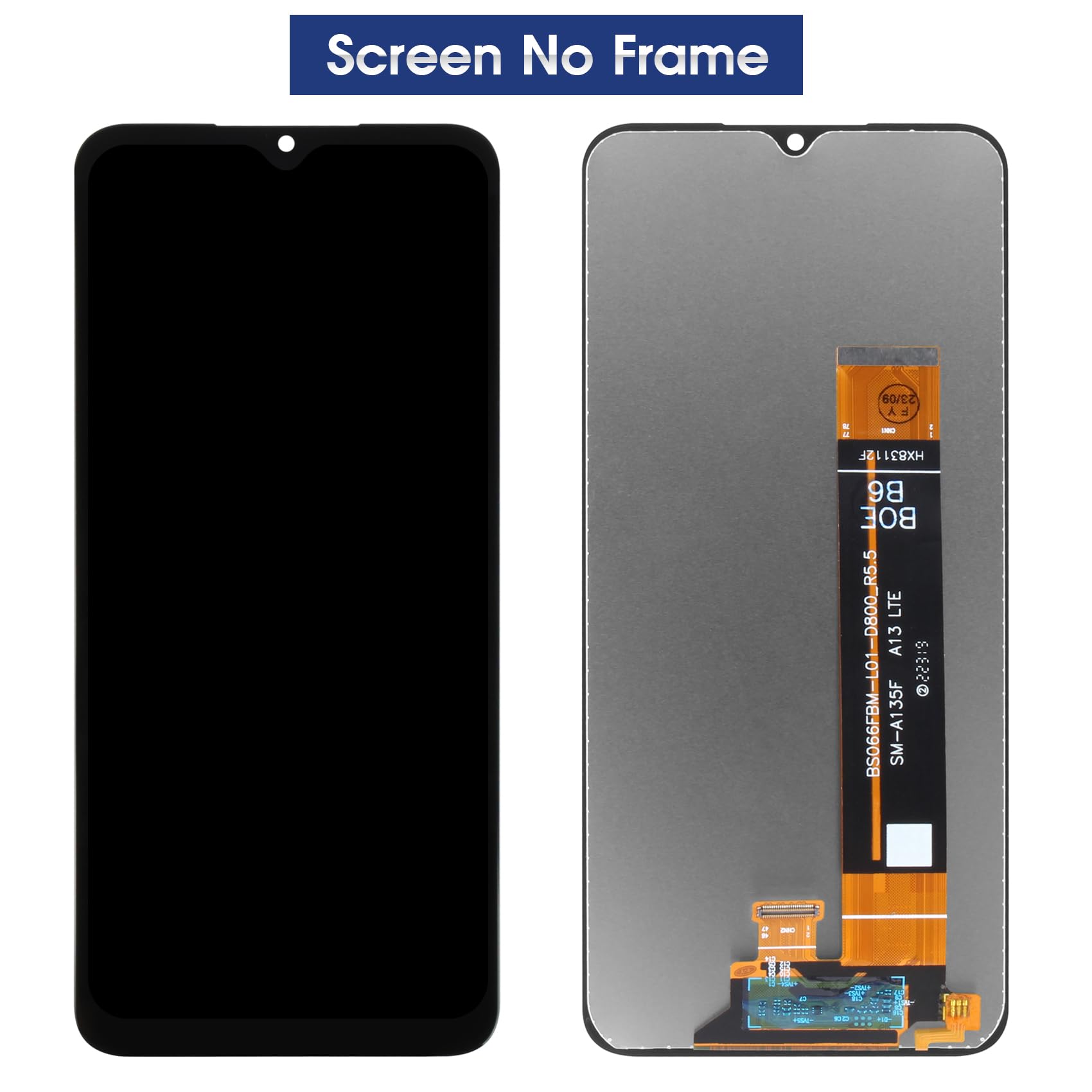 Atwist Schermo per Samsung Galaxy A13 4G A135 LCD Display, per Samsung A13 4G Display Touch Screen Digitizer Glass Ricambio Replacement Assemly SM-A135F, SM-A135M, SM-A135U A137F