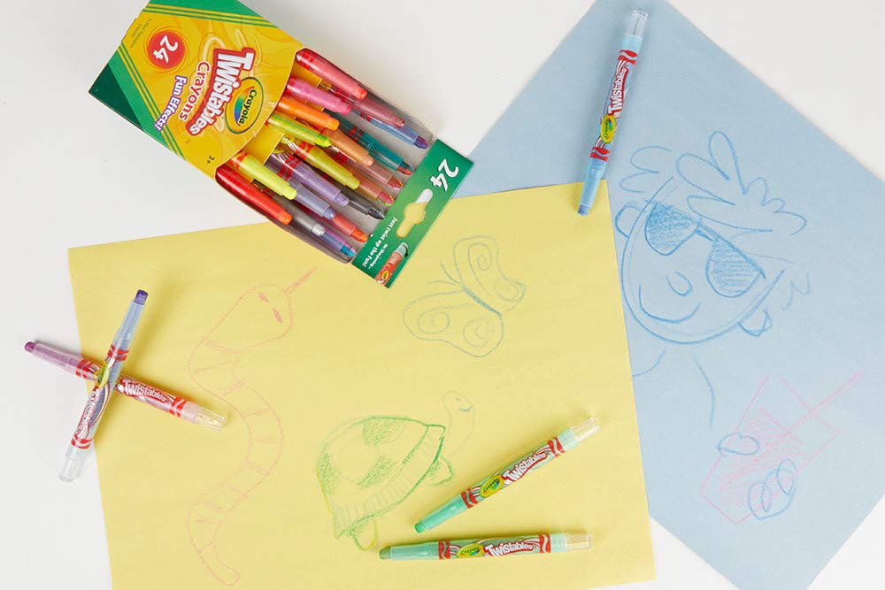 Crayola Twistables Buntstifte mit lustigem Effekt
