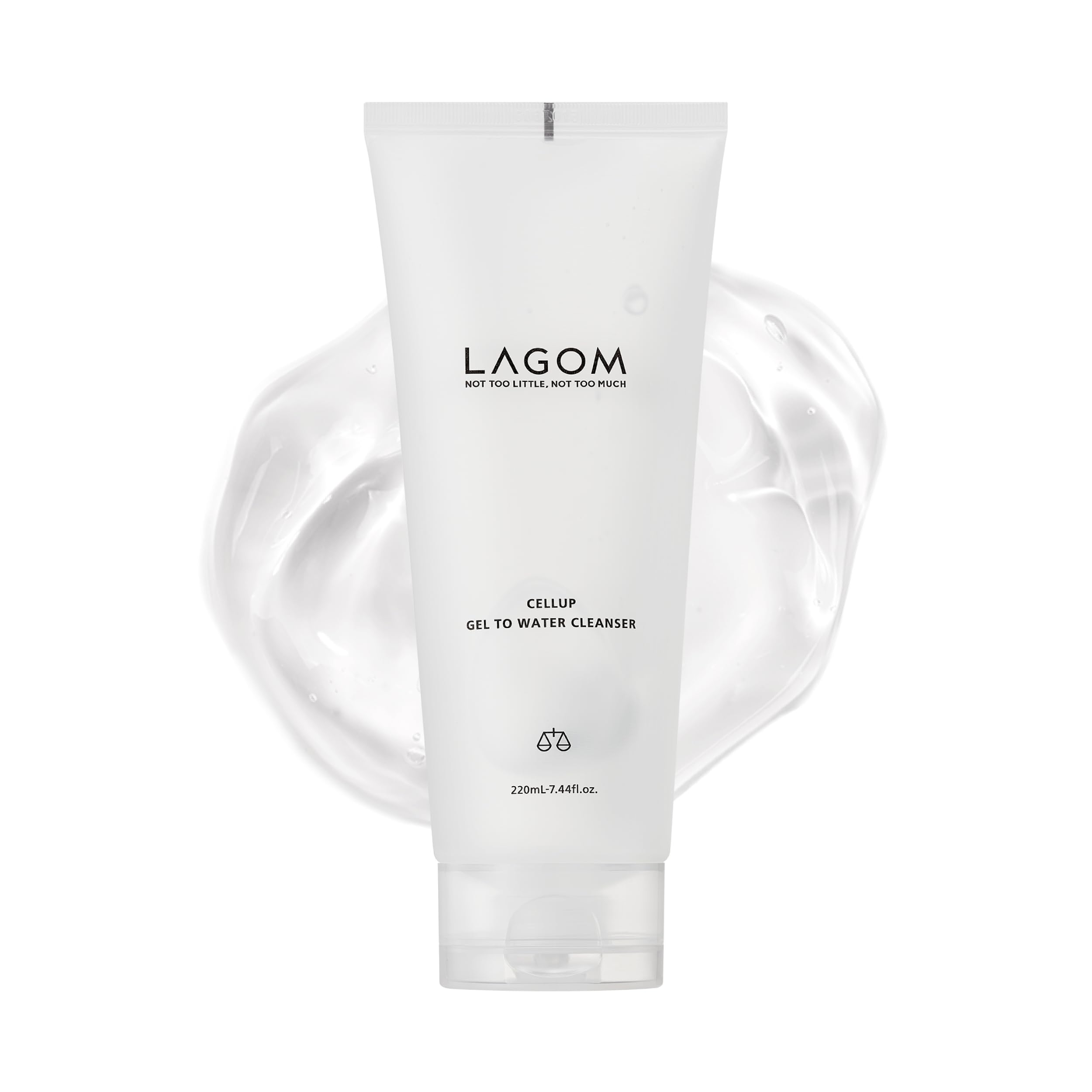 LAGOM GELTO WATER CLEANSER 6.7 fl oz (220 ml) (Morning Facial Cleanser) Genuine Japanese Product
