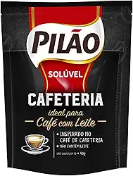 Café Solúvel em Pó Pilão Cafeteria Sachê 40g