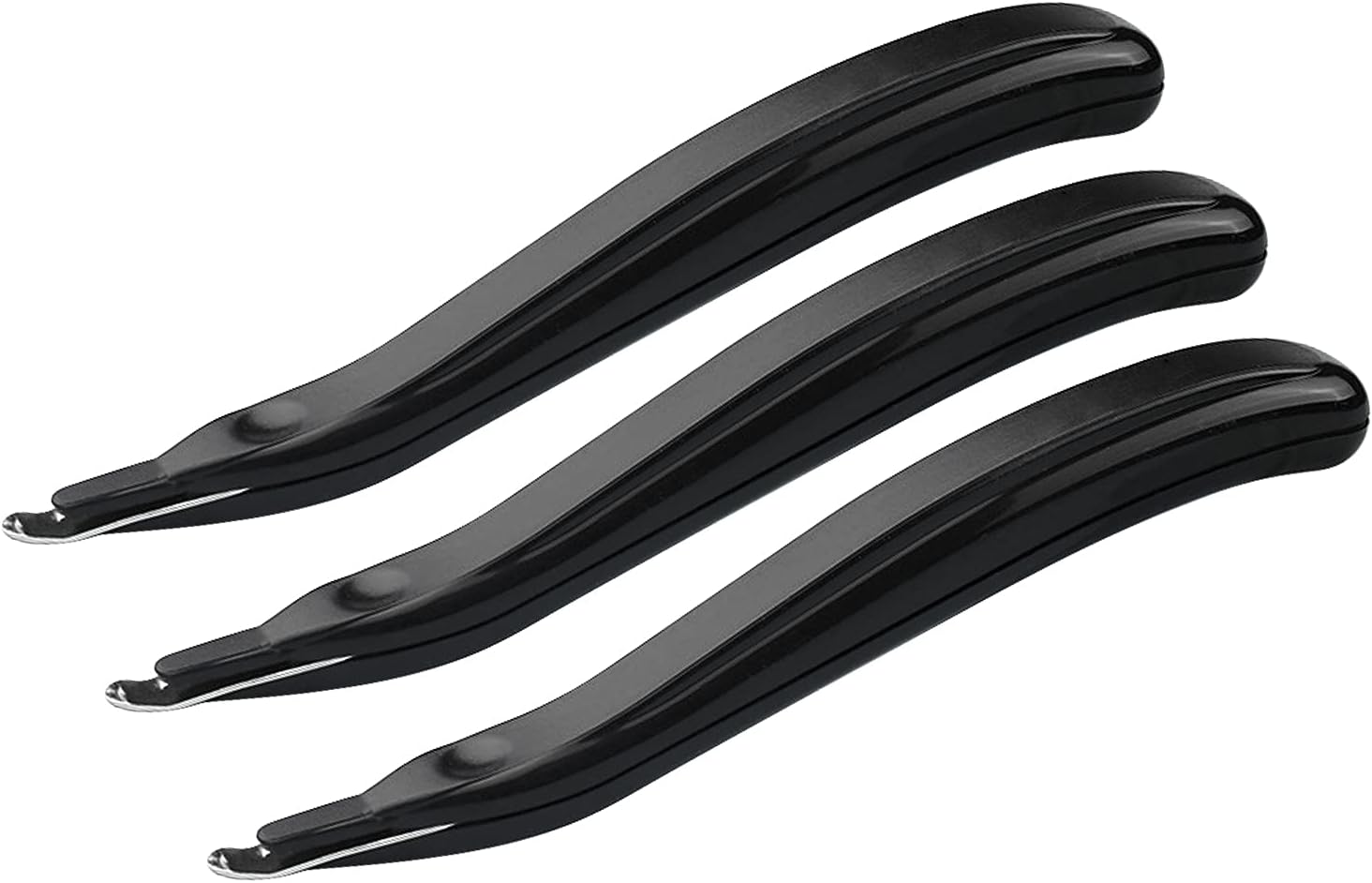 ZZTX3 PCS Professional Magnetic Staple Remover Puller Rubberized Staples Remover Staple Removal Tool for School Office Home (Black)