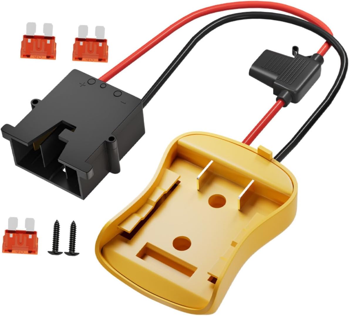 DOITOOL 3pcs Battery Adapter Connector for Toy Versatile Battery Power Adapter Secure Connection and Fixing for Easy Organization for Electric Tools and Projects