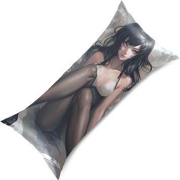 Anime Cartoon Sexy Girl Body Pillow Cases 1 Pack Envelope Pillow Cases with Envelope Closure Gifts for Women Men Decorative Home Decor