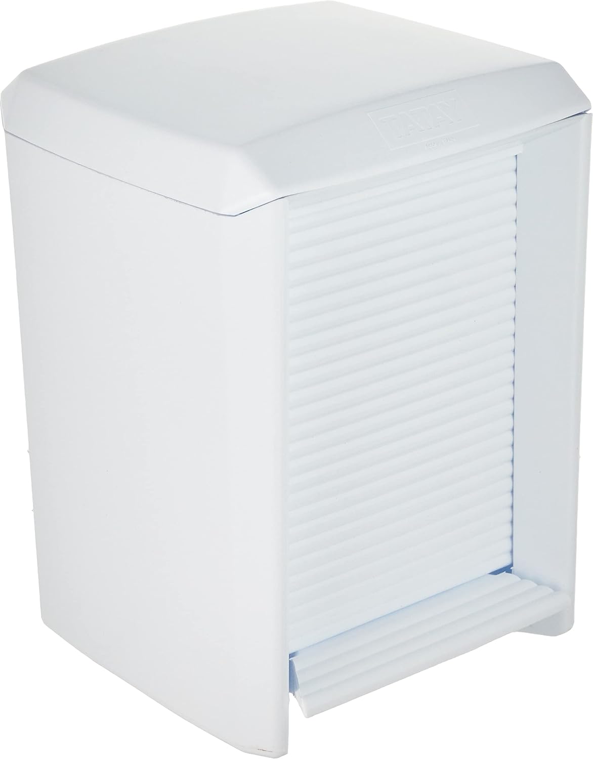 Tatay Olympia Bathroom Pedal Bin, White, 7 Litre