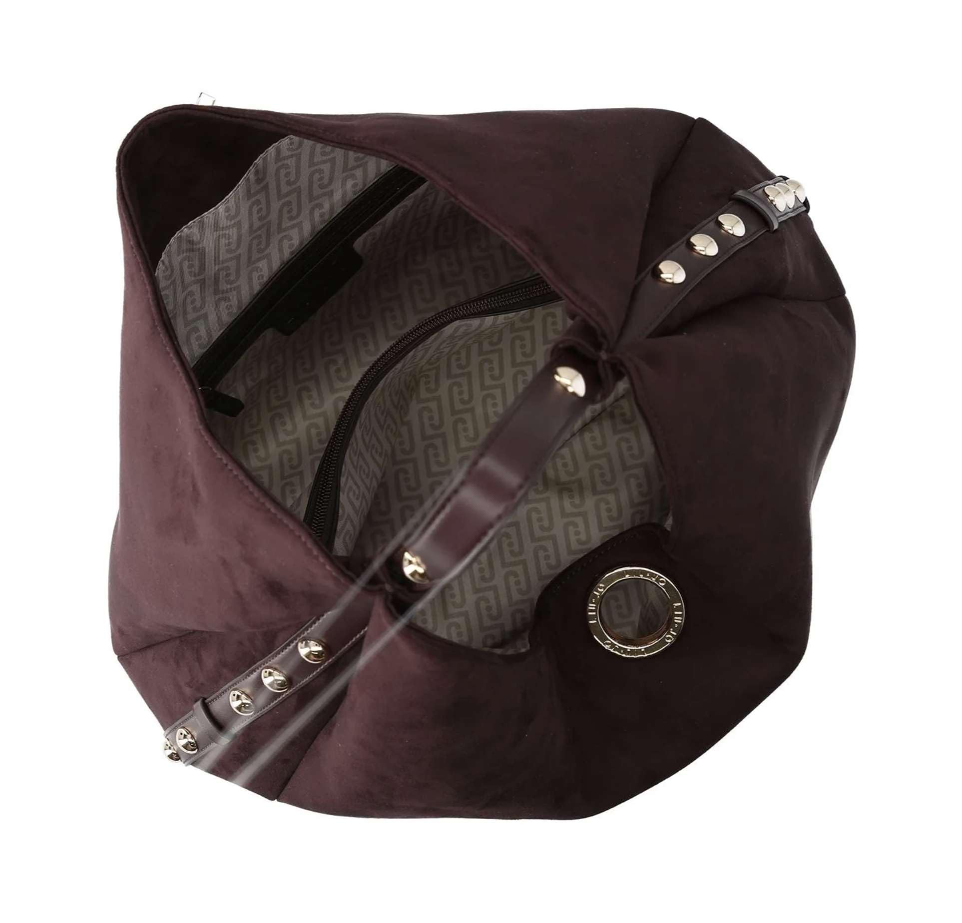 Liu Jo JEANS Borsa L Hobo, Red aubergine, AF6029 T711A