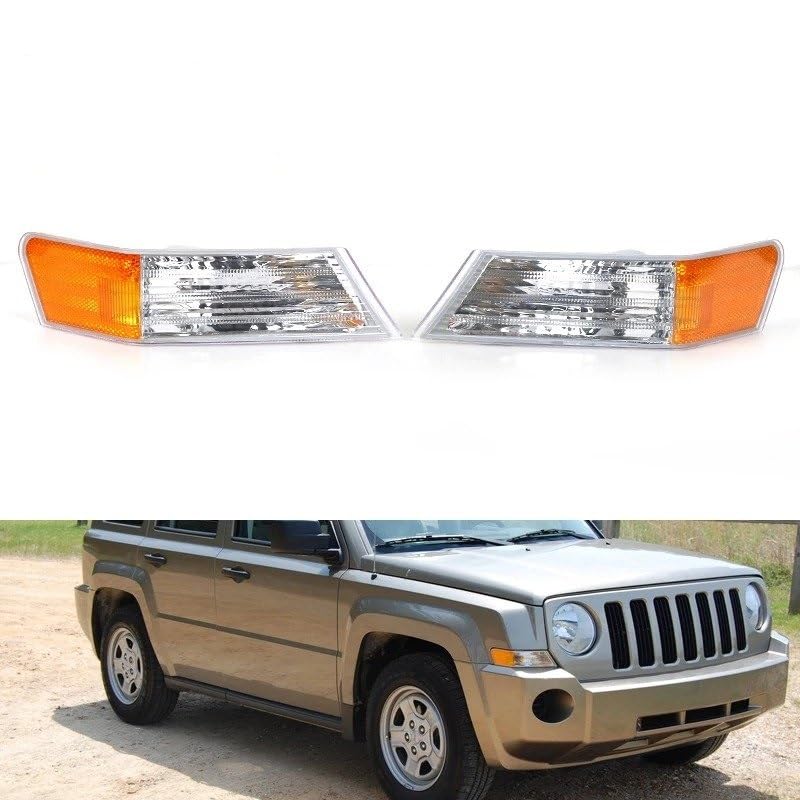 per Jeep per Patriot 2007 2008 2009 2010 2011 2012 2013 2014 Indicatore di direzione Anteriore per parcheggio Auto Nessuna Lampadina 68004181Ab 68004180Ab