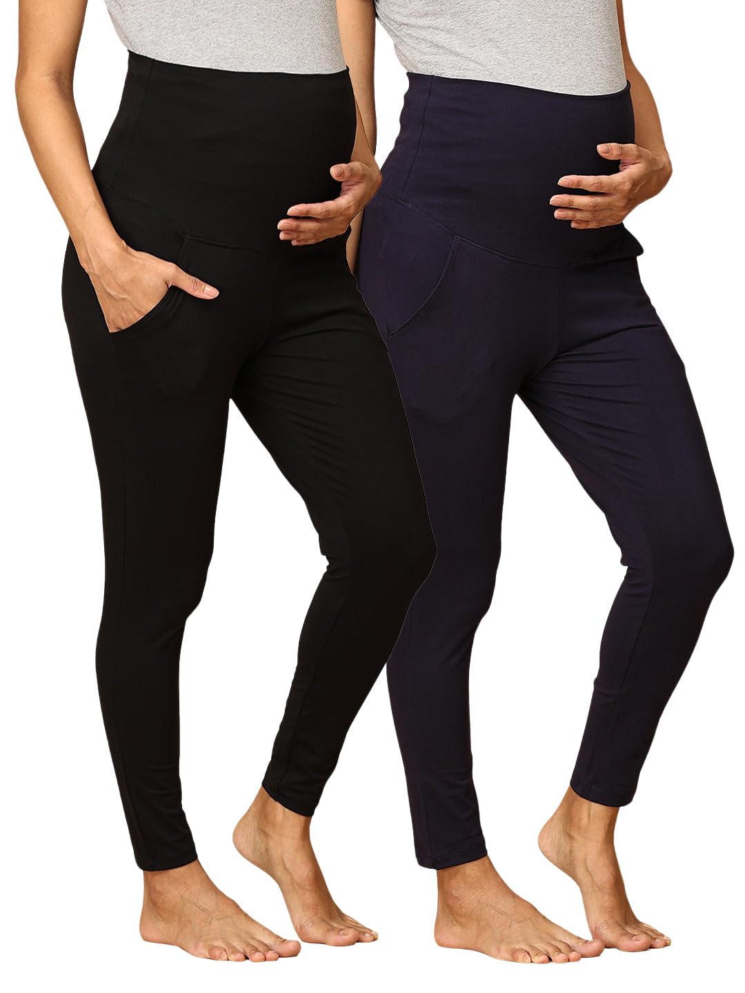 The Mom Store Comfy Maternity Leggings | Comfortable | Soft | Pre and Post Pregnancy | Comfort Stretch Pregnancy Leggings ... - Review, Price and Buying Guide