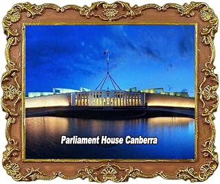 Parliament House Canberra Australia Refrigerator Magnet 3D Travel Souvenir Fridge Decoration Magnetic Sticker Craft Collection