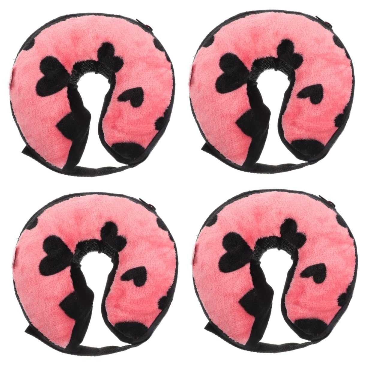 Didiseaon 4 Uds Collar Elizabeth Collar De Perro De Recuperación Collar Inflable para Mascotas Cono De Donut para Perros Después De La Cirugía Conos De Gato para Perros Después De La