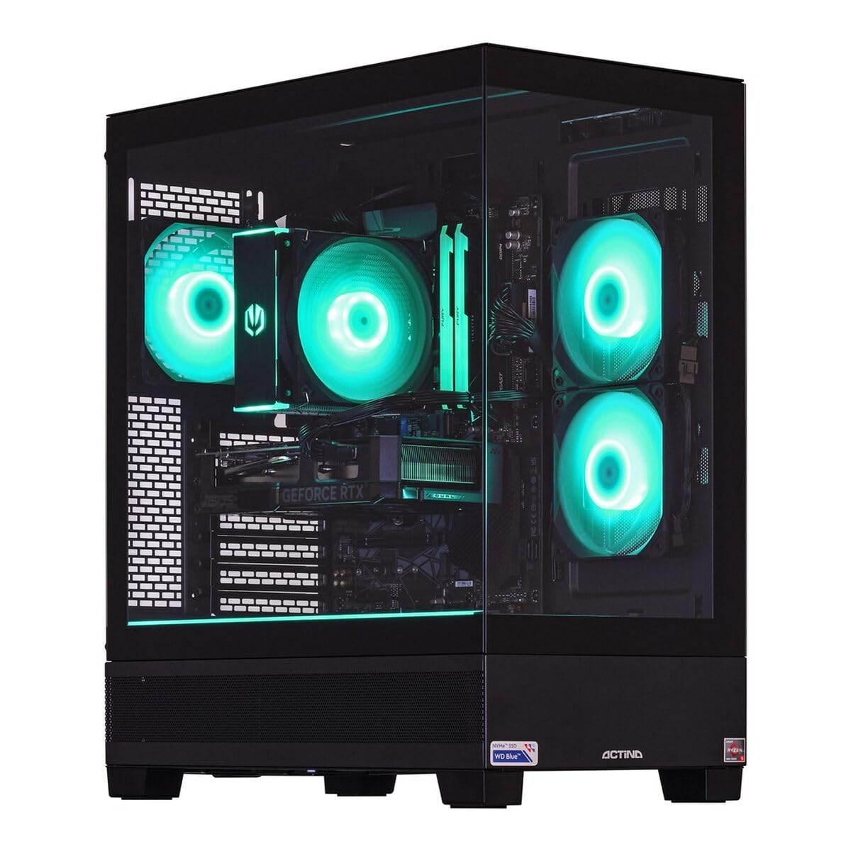 Actina PC de Sobremesa KOMACNGIP0018 Intel Core i5-12400F 32 GB RAM 1 TB SSD Nvidia Geforce RTX 4060