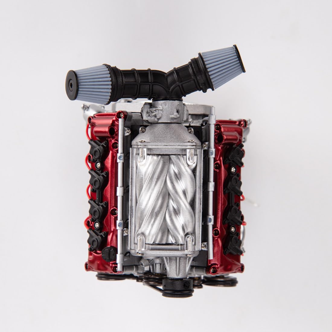 3D Printed Model Engine Mini V8 Engine Model Kit - Working 3D Printed ...