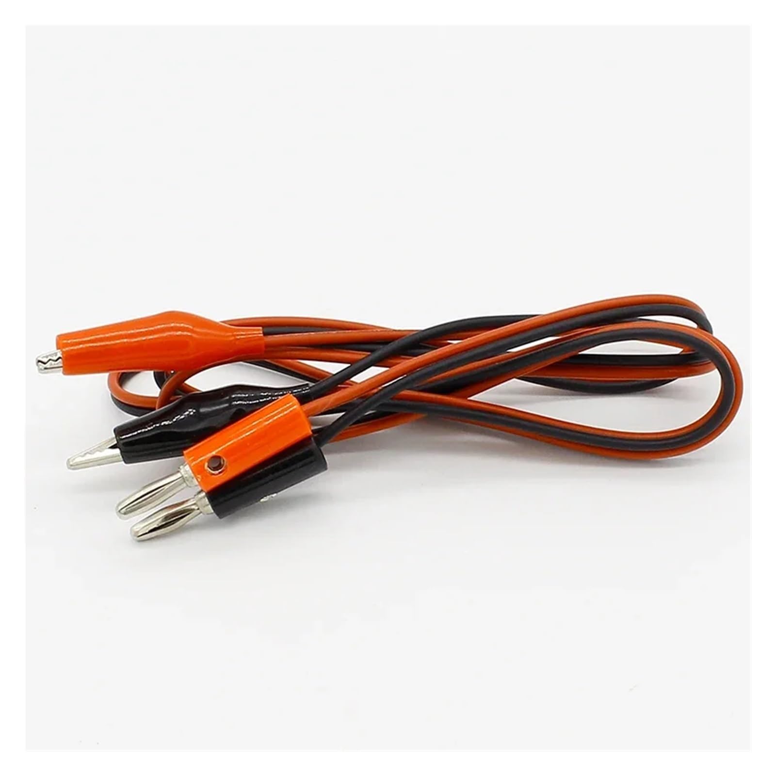 4 mm wtryskowy banan do osłoniętej miedzi zacisk elektryczny zacisk krokodylkowy przewody testowe 1 m do sondy testowej
