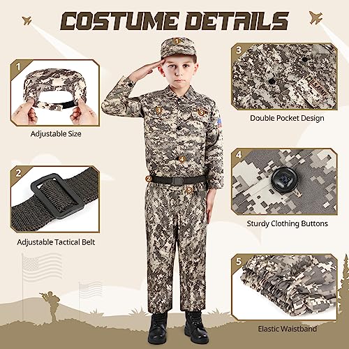 Giftinbox Army Costume For Kids thumb #1