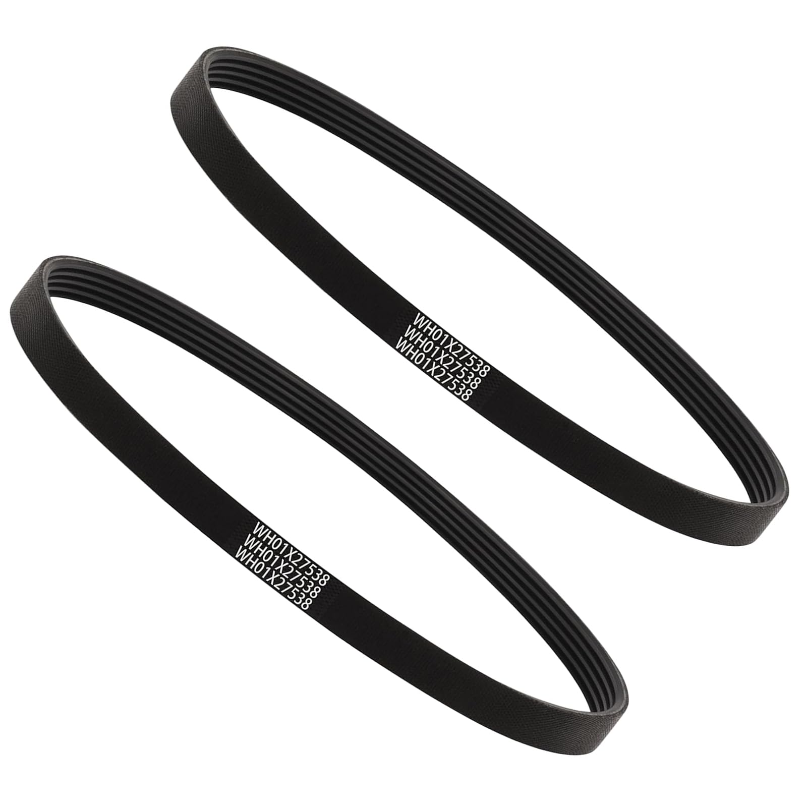 2Pcs Strong Rubber Drive Belts Washing Machine Belt for Comparable Washing Machines Maintains Proper Operations Machine Belt