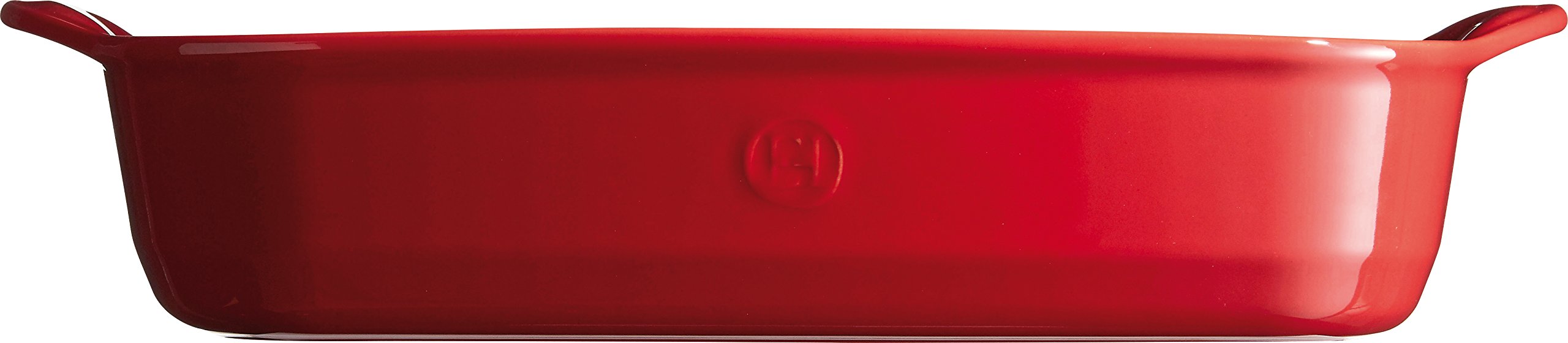 Emile Henry Kleine Auflaufform, rechteckig, Keramik, Keramik, Grand Cru, 36 x 23 x 7 cm