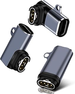 Xsusmdom USB-C Charger Adapter Compatible with Garmin Watch (3Pack), USB Type-C Cable Charging for Fenix 7 7S 7X 6 6S 6X 5 5S 5X,Forerunner 955 45S 245,Instinct,Approach S60 X10,Vivoactive 4S,Venu