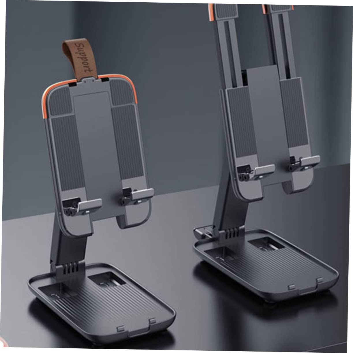 Smartphone e Tablet Pieghevole per Scrivania Holder per Videochiamate e Visione Film Design e Stabile Accessorio per Cellulari e Tablet