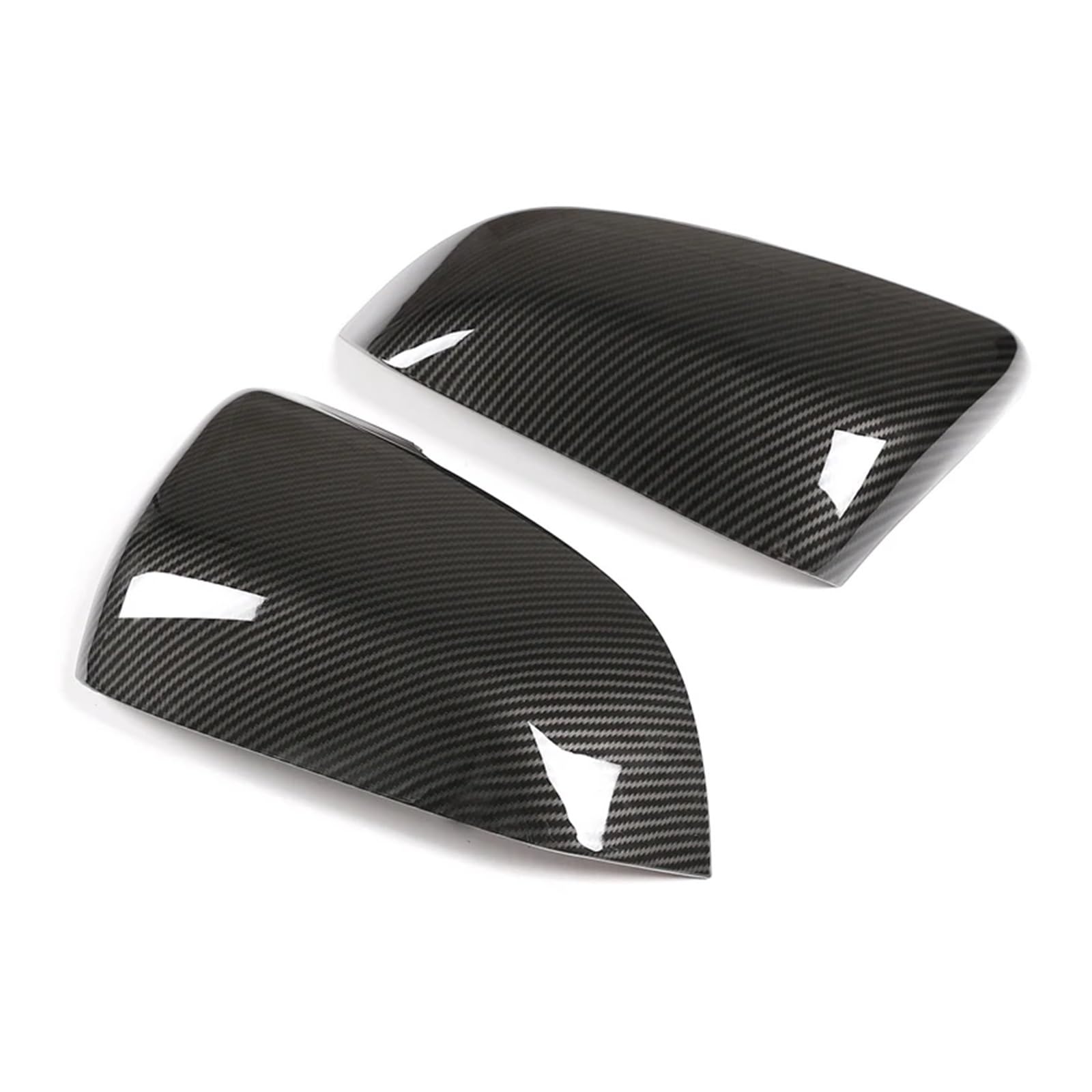 Interior Trim for Toyota GR for Supra MK5 A90 2019-2023 ABS Carbon Fiber Car Rearview Mirror Protective Cover Trim Sticker Cover Trim Sticker(Carbon Fiber)