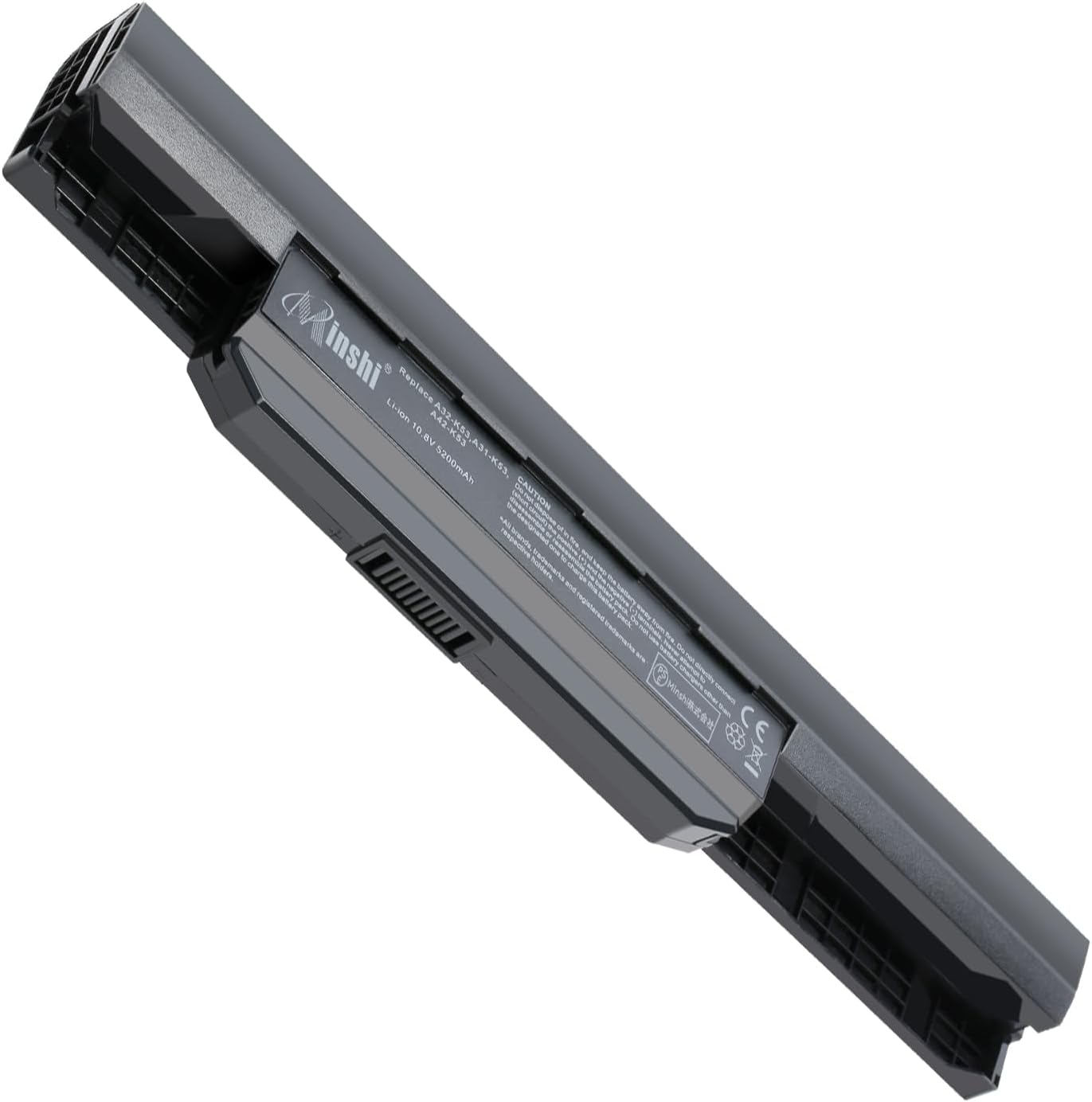 エイスース対応 A32-K53 A53TA【10.8V、5200mAh】 ブラック 対応用 PC 互換 バッテリー クリーニングシー