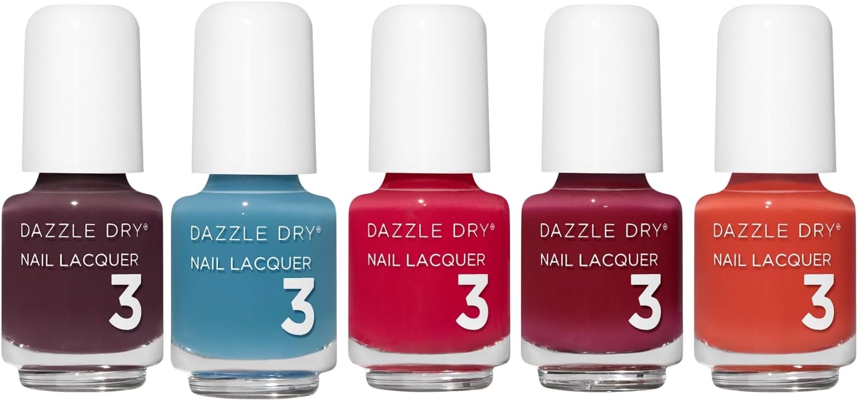 Dazzle Dry Mini Flight - Carnival - 5 Mini Lacquers