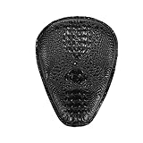 Applicazione: Retro marrone nero PU PU di coccodrillo solo per sedile per per Custom per Chopper per Bobber sella in PU per sedile