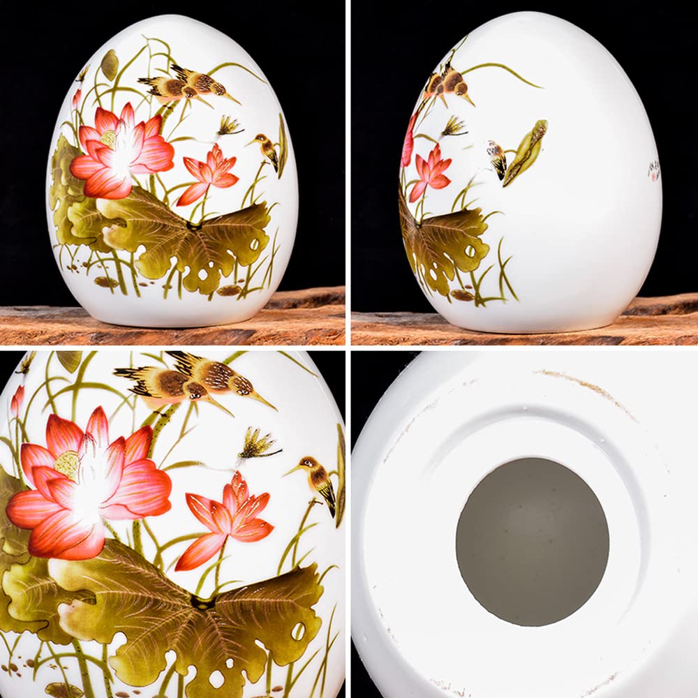 WLBHWL Cineserie Jingdezhen Ceramica Jixiangfu Uova Lucky Eggs Ornamenti Nuovo Cinese Casa Soggiorno Mobile TV Arti Decorative E Mestieri