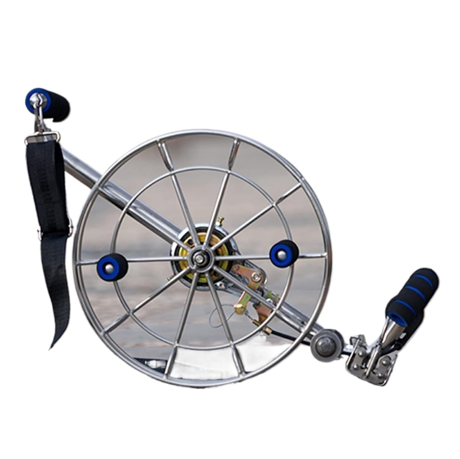 Carrete para Cometas, Enrollador de línea Cometa Profesional con Cierre Seguridad, guía Cuerda Universal, Apto for niños y Adultos(28cm)