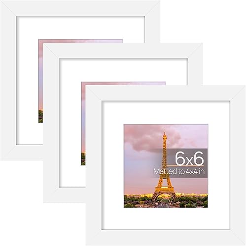 Vista 58 de upsimples - Marco para fotos por 3 unidades. Negro