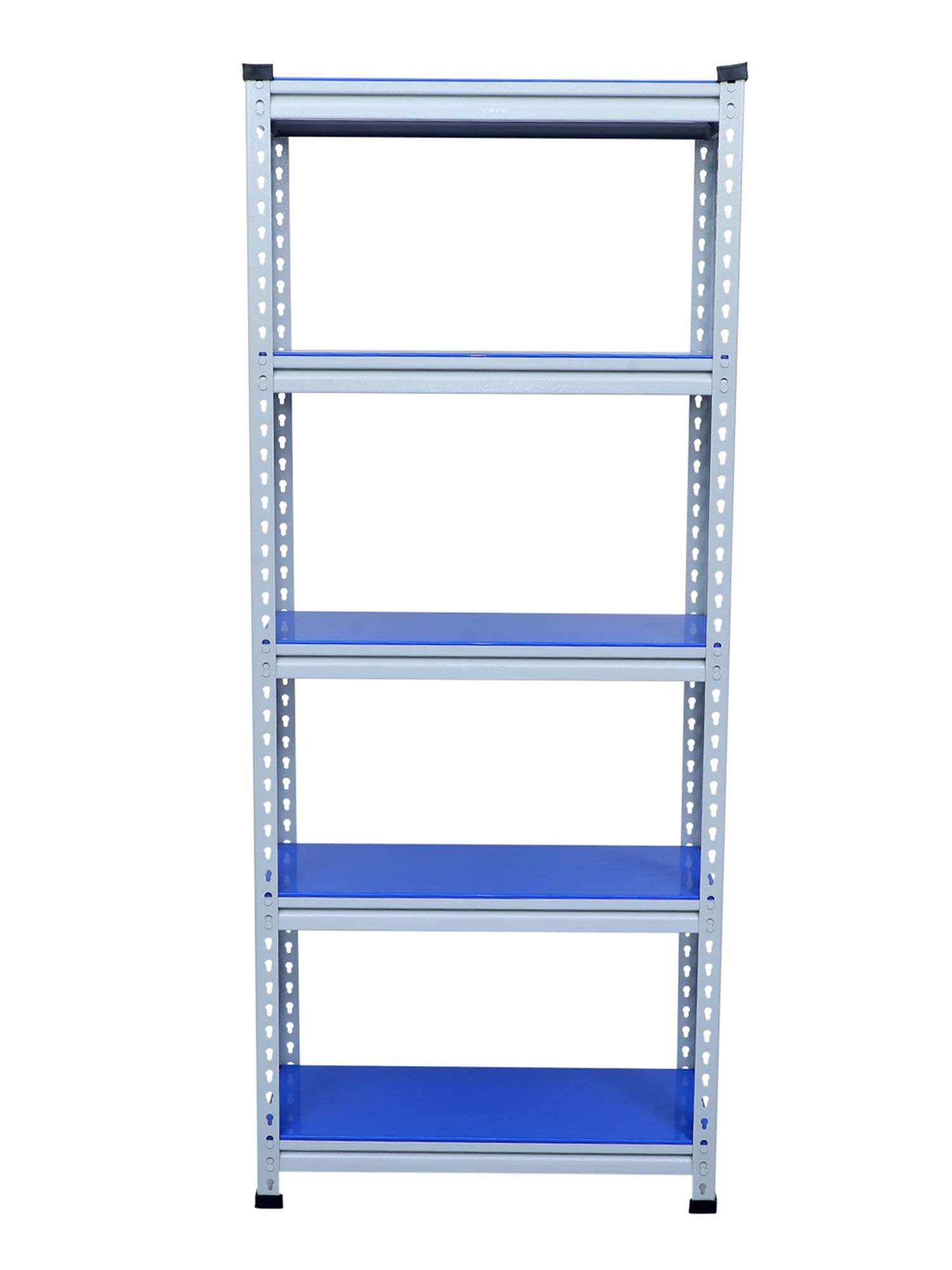 Mil-Nil Boltless Prime CRC Sheet 72x30x12 Inch Multipurpose Storage Rack with 5 Shelves 18 Gauge (Blue)-image-29