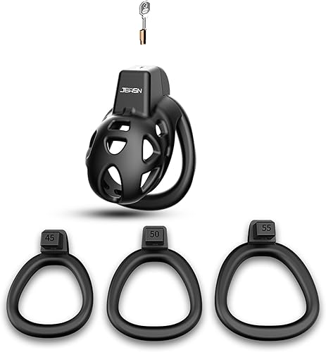 Miniatura 5 de Jaula de castidad ligera para hombres de bondage jaula de pene suave KG Cock Cage Dispositivos de castidad Juguete sexual clave para hombres,