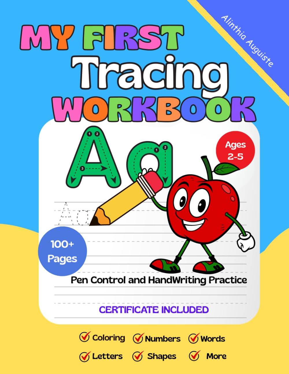 My First Learn to Write Workbook for Kids Ages 2–5