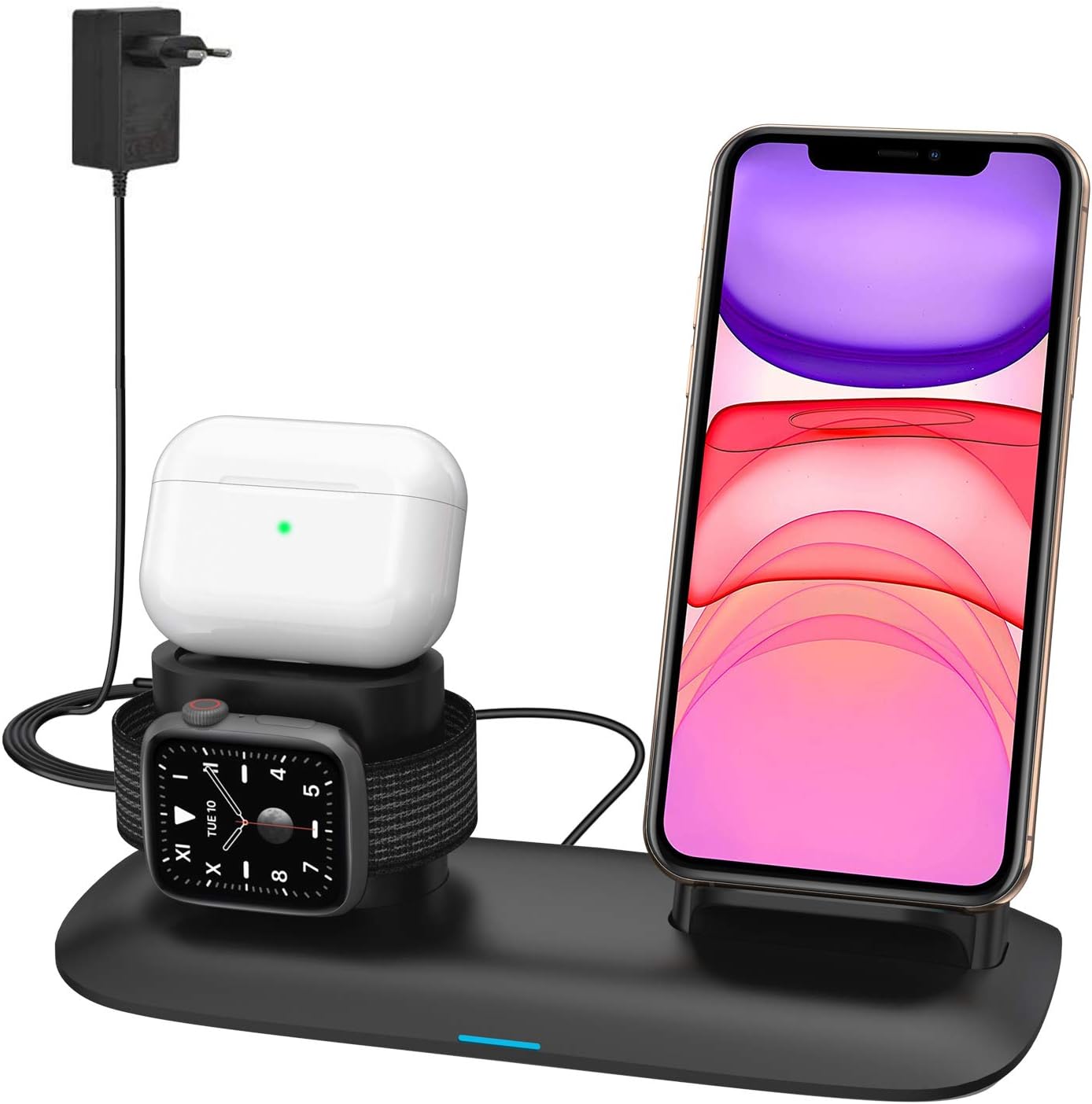 docking station per Apple Watch e iphone 11