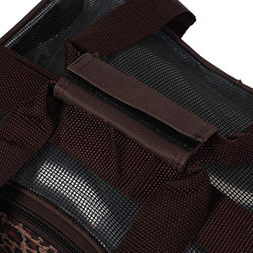 Bolsa portátil para hamster, bolsa de viagem para animais de estimação, quadrada respirável resisten