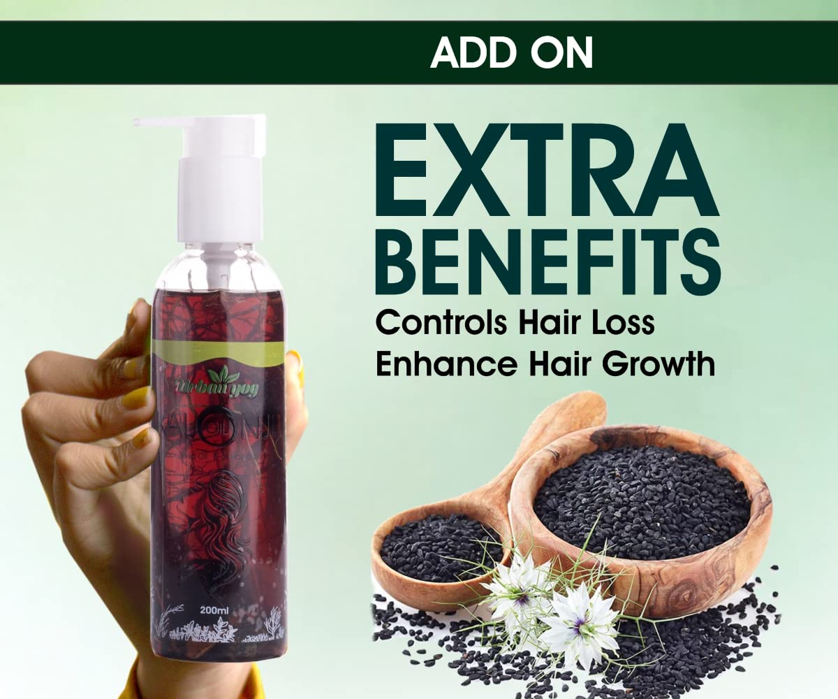 Urban Yog Ayurvedic Jadibuti Kalonji Oil/Black Seed Onion Oil for Hair