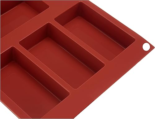 Miniatura 2 de Silikomart Formas de molde de silicona de la colección clásica, ladrillo poco profundo, grande