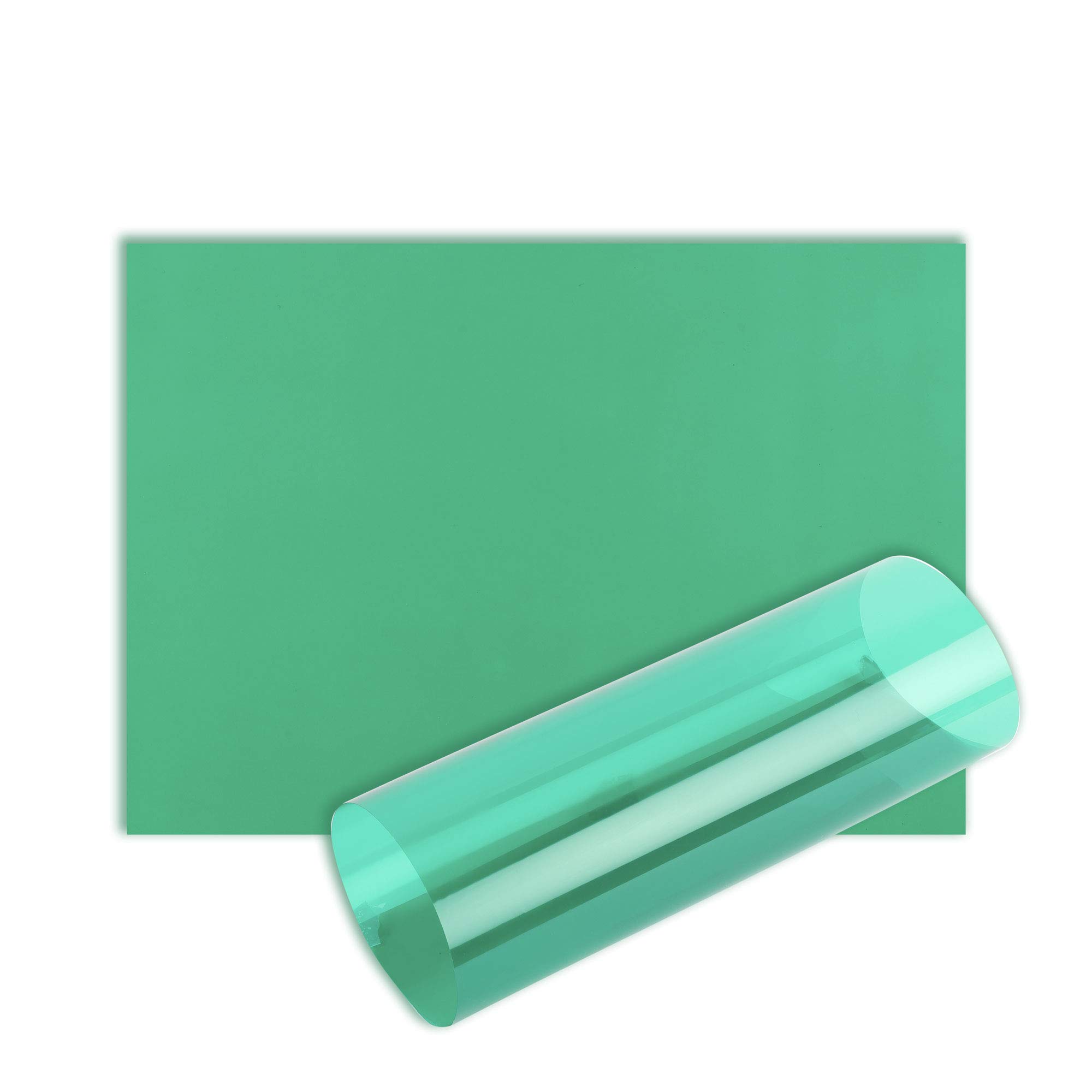 Acetate Sheets A5 OHP Sheet Colour Acetate Clear Film Plastic Light Filter Gel Reading Aid Thick 100 Micron Reading Aid (A5 Size - Green - 1 Sheet)