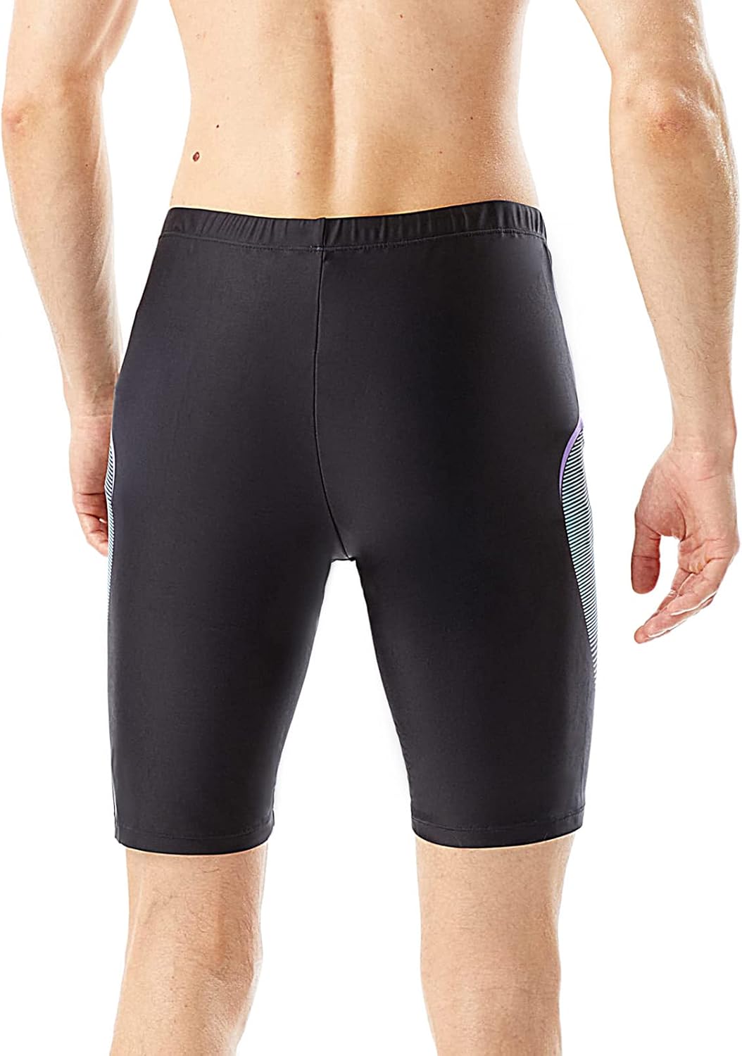 Angel season Swim Jammers for Men Athletic Compression Training Swimsuit Quick Dry Durable Chlorine Resistant Swim Shorts - Image 6