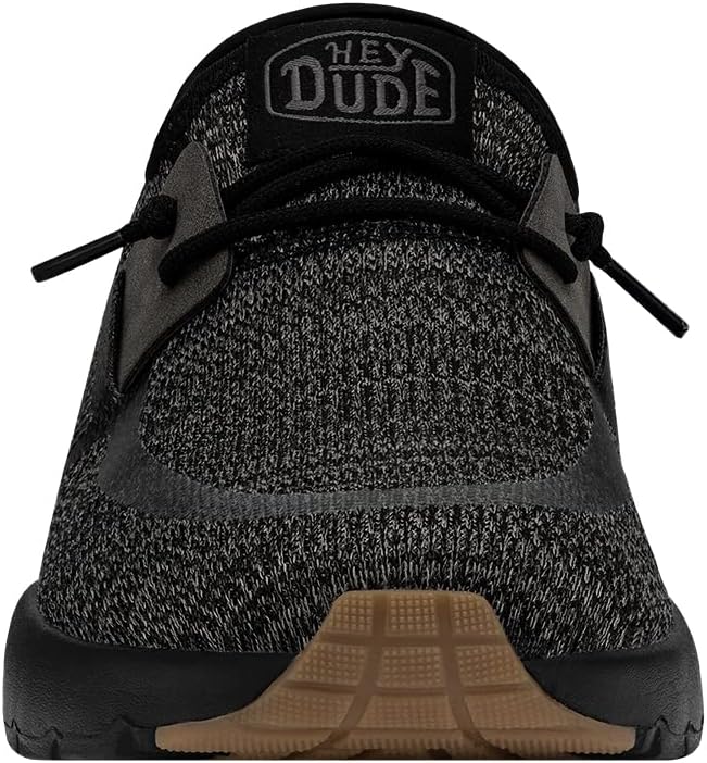 Hey Dude Sirocco Dual Knit Sneakers for Men - Removable Foam Insole - Textile Upper - Round-Toe Design - Image 4