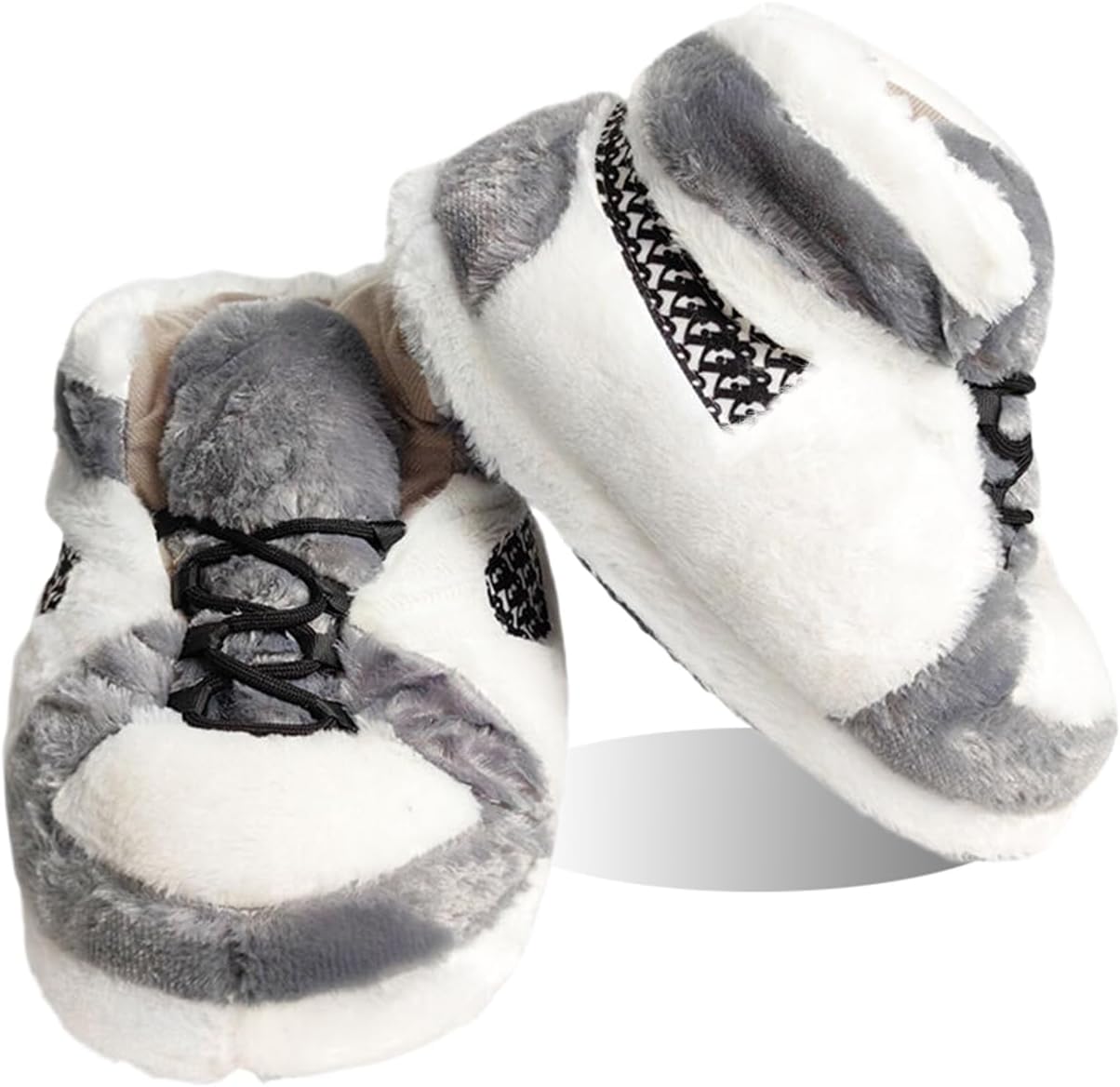 Sneaker Slippers Non Slip Sole Indoor House Plush Slippers Unisex Indoor Floor Cotton Shoes - Image 5