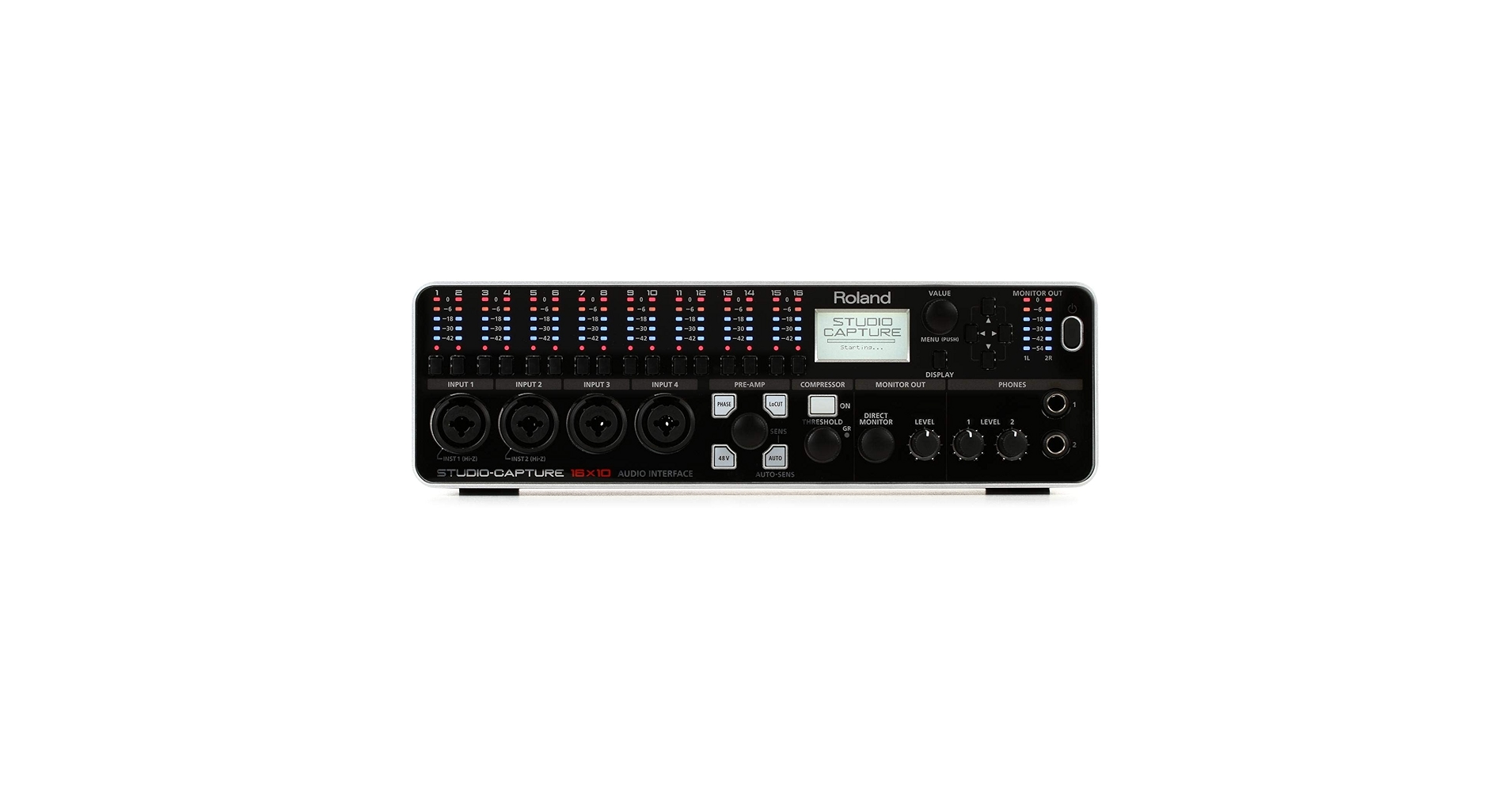 DTM・DAW Roland STUDIO-CAPTURE UA-1610 Amazon.com: Roland UA-1610 STUDIO-CAPTURE 16-input, 10