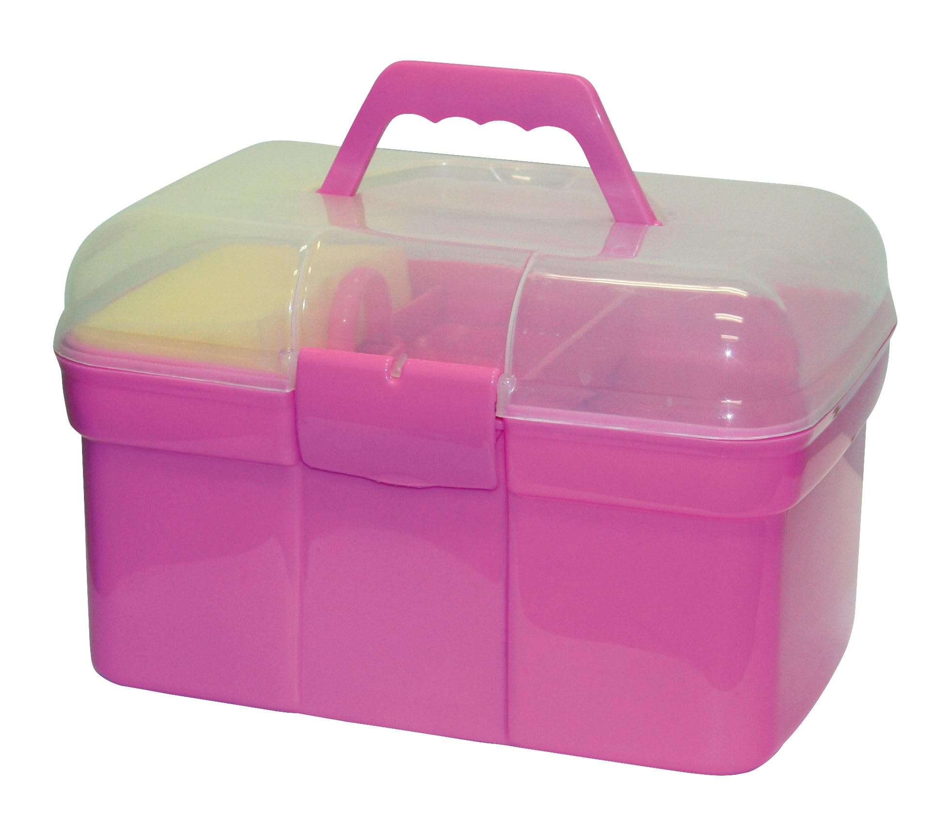 Covalliero Caja de Aseo, 8 Piezas, rellena, Bolsa de Aseo, Bolsa de Limpieza, para niños, Rosa, Polipropileno, 32x24x20 cm, 1 kg, para Jinetes y dueños de Caballos