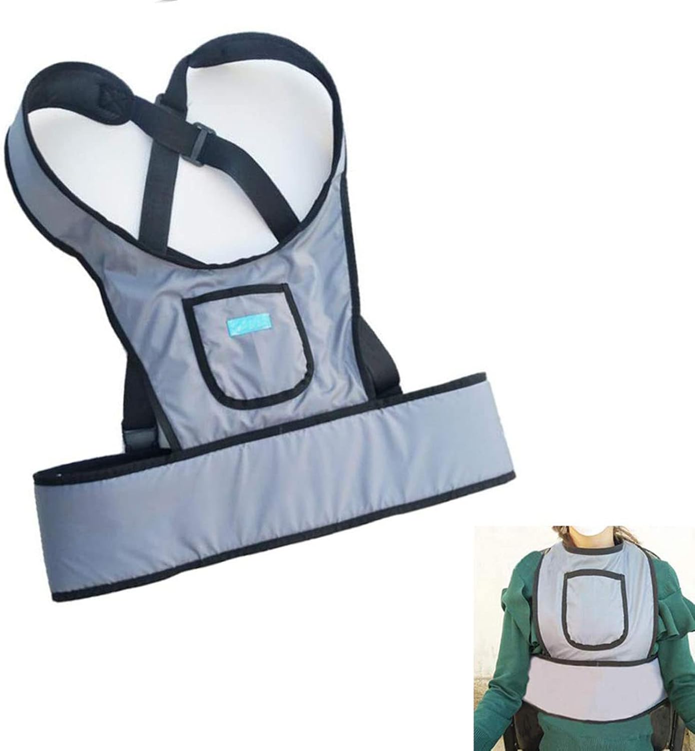 Wheelchair Seat Restraint Vest, Torso Support Wheelchair